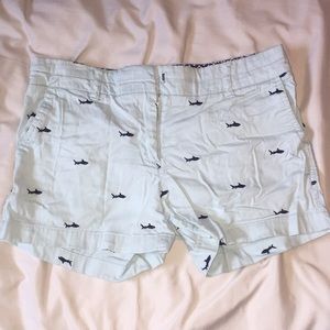 Size 2 British khaki blue shorts